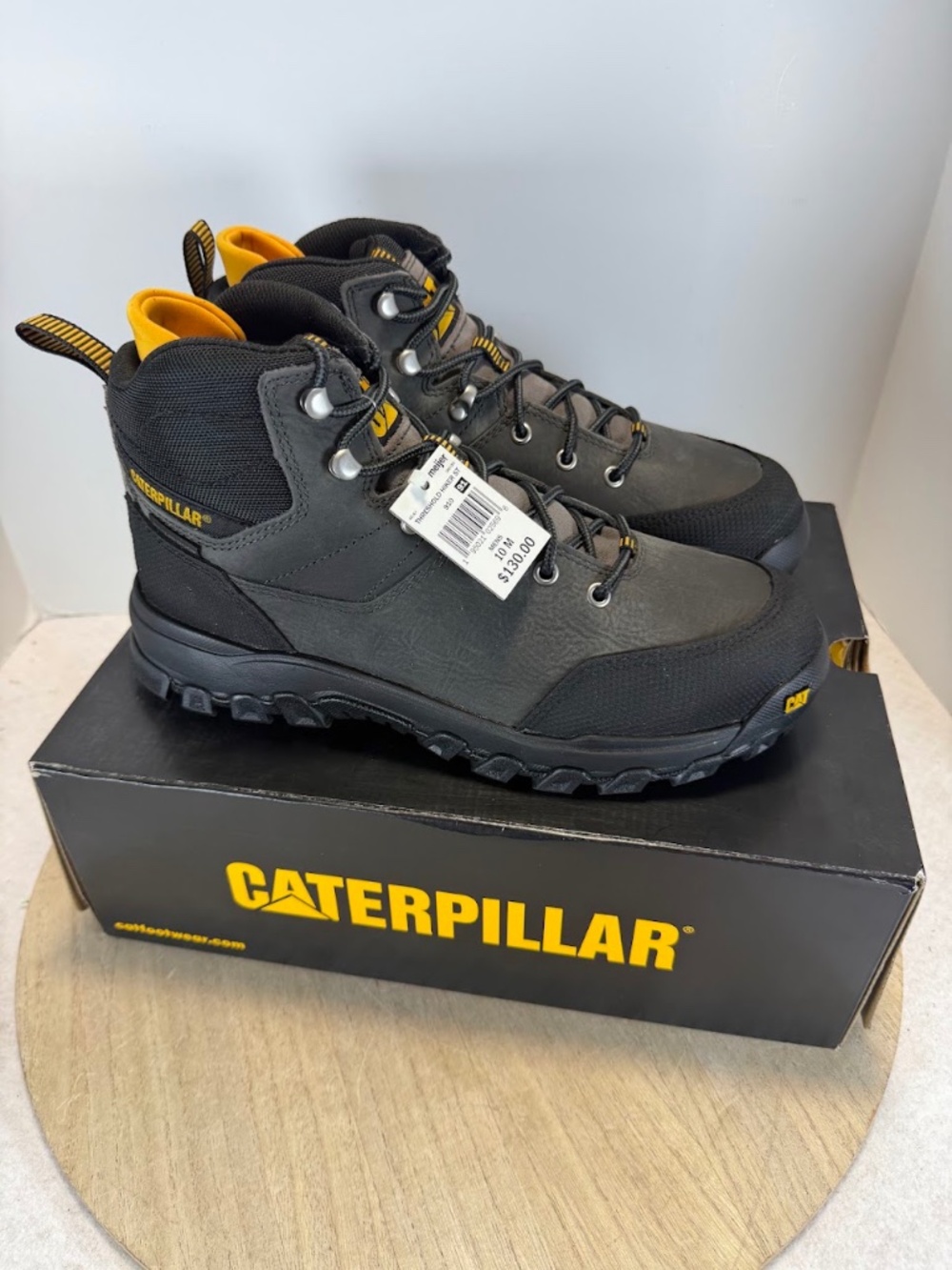CAT Threshold Rebound Hiker WP ST Steel Toe Work Boots Men’s 10 M P91778 NIB